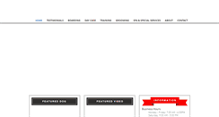 Desktop Screenshot of lildogsresort.com